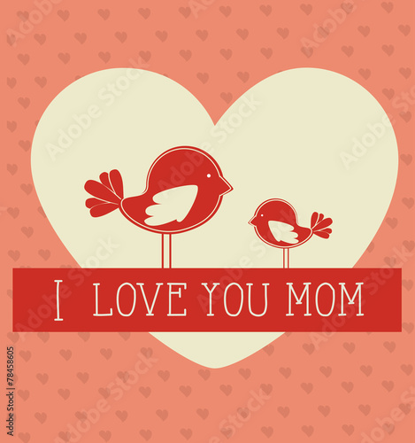 Mother day design, vector illustration.