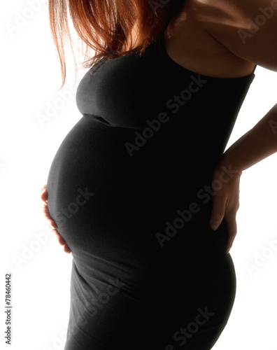 Pregnant Concept isolated on a White Background