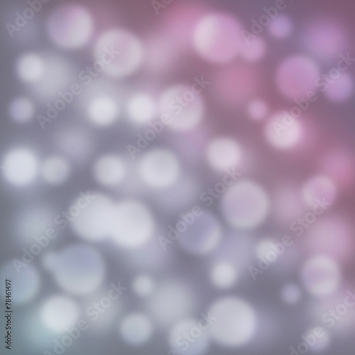 Abstract vector background with bokeh