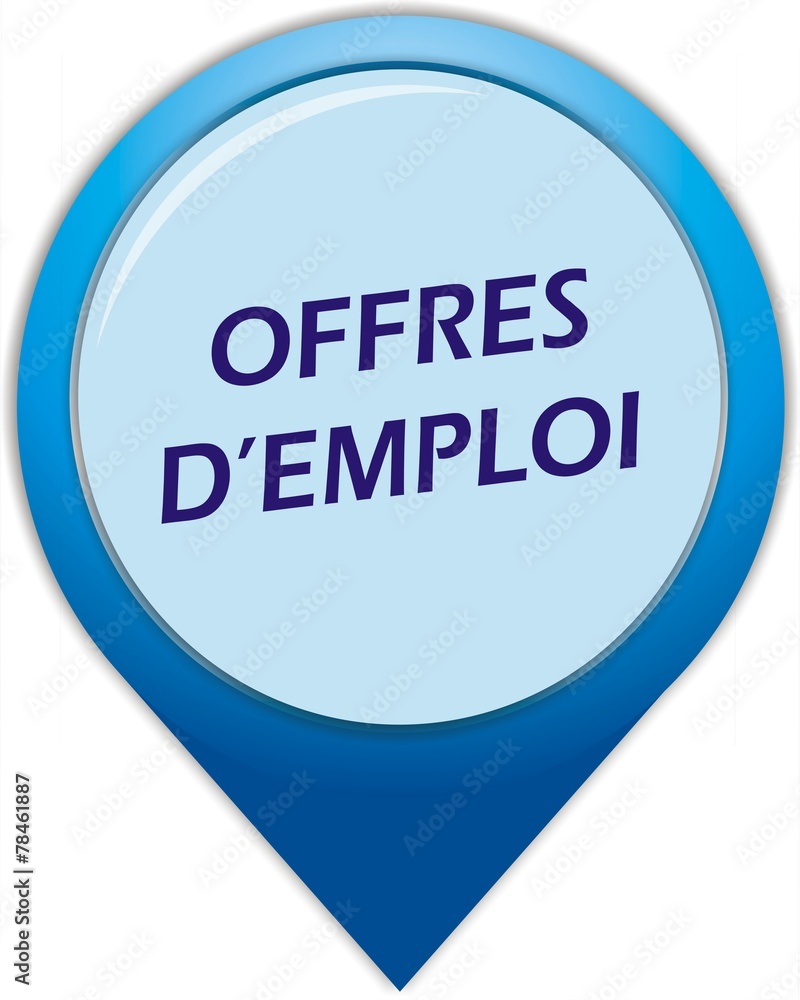 bouton offres d'emploi