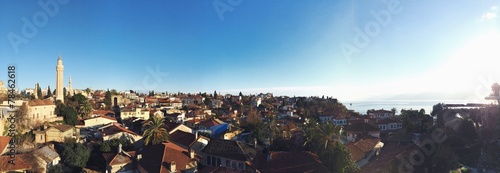 Panorama above Kaleici, Antalya, Turkey  © Dayzi