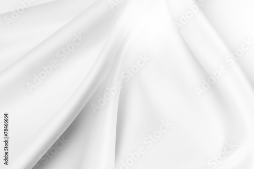 White silk fabric material texture