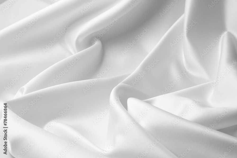 Obraz premium White silk