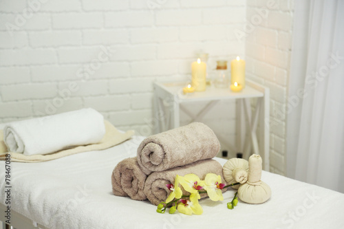 Fototapeta Naklejka Na Ścianę i Meble -  Place for relaxation in modern wellness center