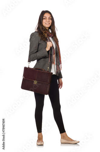 Woman businesswoman in business concept