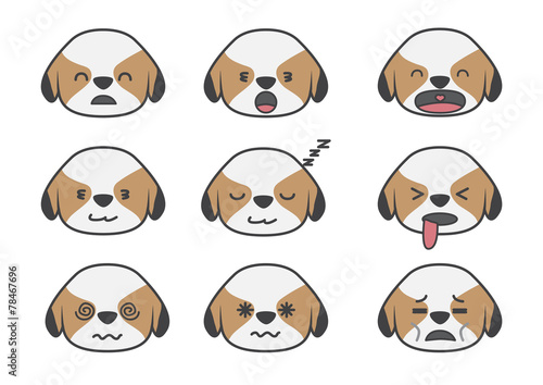 Tsi zhu cartoon emotion06