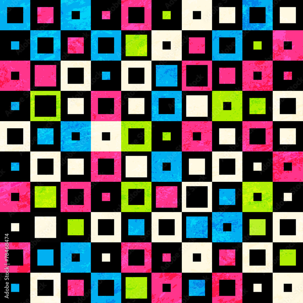 square neon seamless pattern square neon seamless pattern