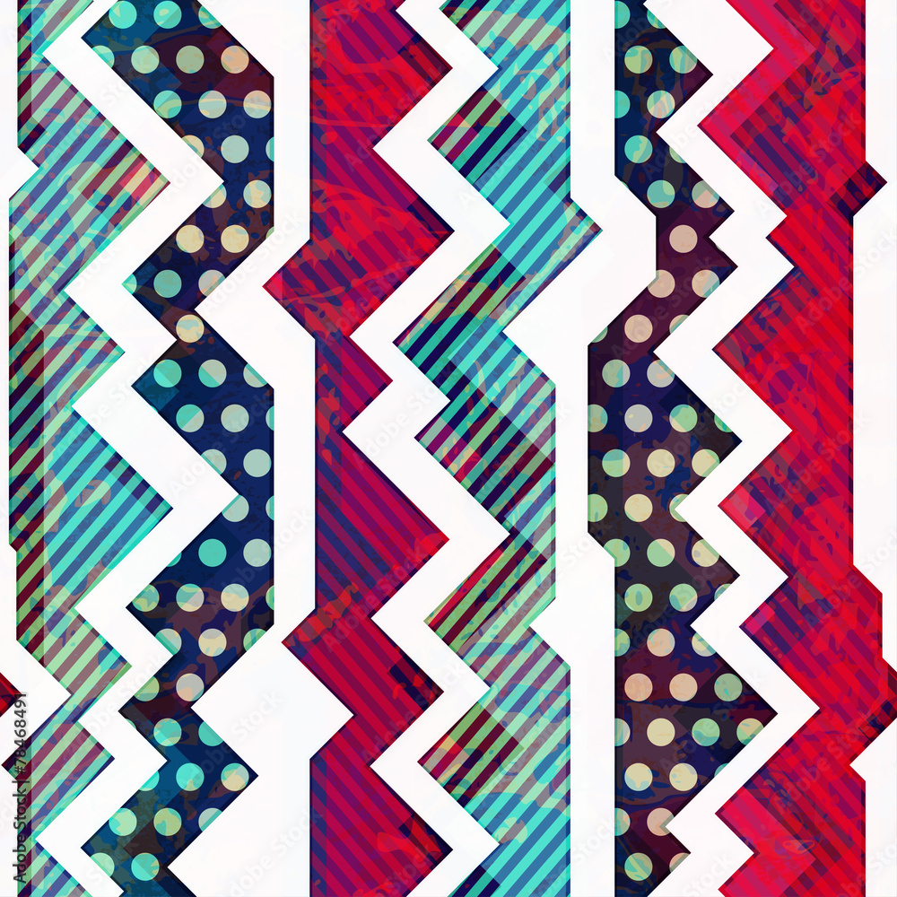 Fototapeta premium vintage cloth seamless pattern