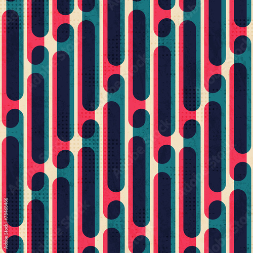 retro stripes seamless pattern