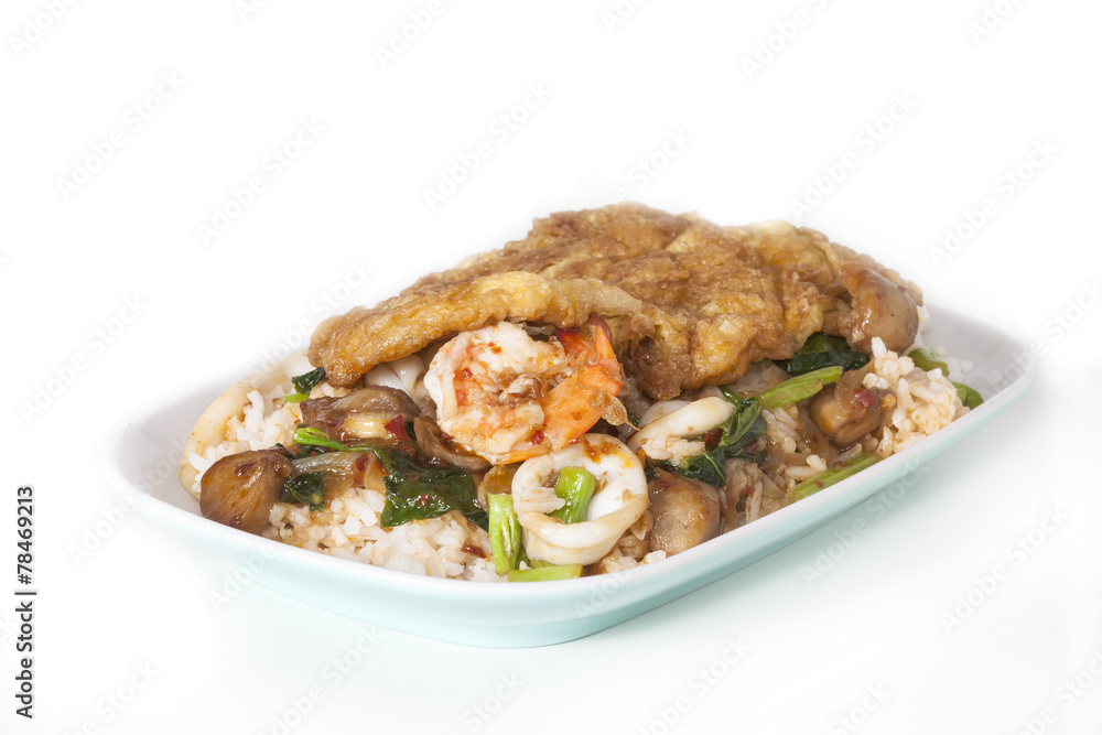 sea food  Thai fire rice