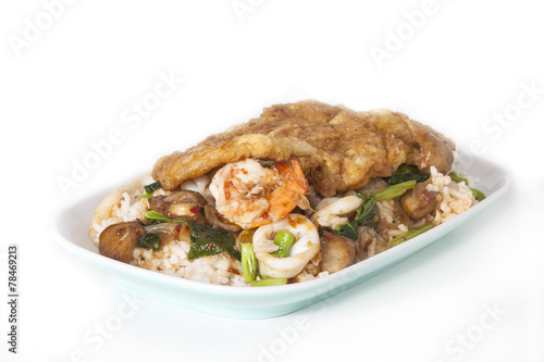 sea food  Thai fire rice