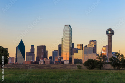 Dallas City skyline at twilight © f11photo