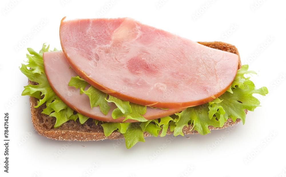 Sandwich with ham Sandwich with ham