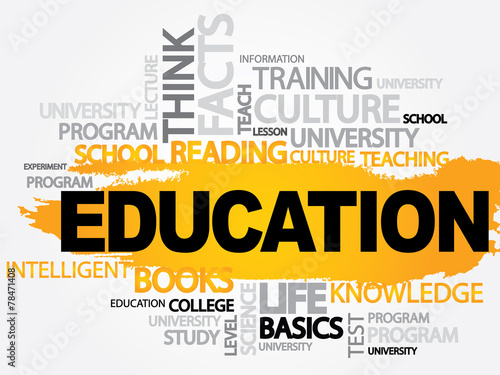 EDUCATION word cloud concept