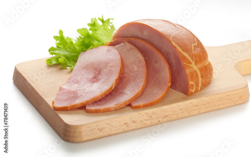 Fototapeta Naklejka Na Ścianę i Meble -  Chopped ham