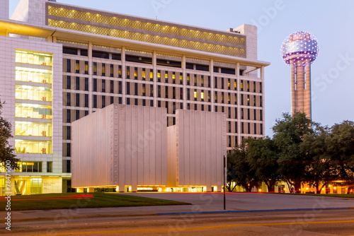 Fotografía John F. Kennedy Memorial Plaza in Dallas