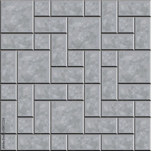 Tiled floor