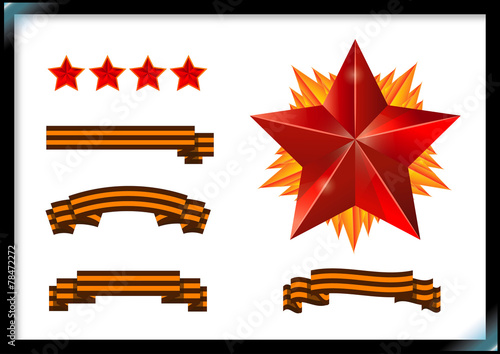 Symbols of Victory St George Ribbon