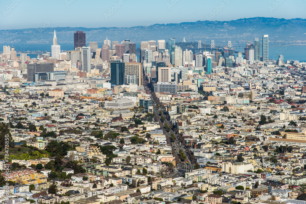 Twin Peaks, San Francisco, California, USA Twin Peaks, San Francisco, California, USA
