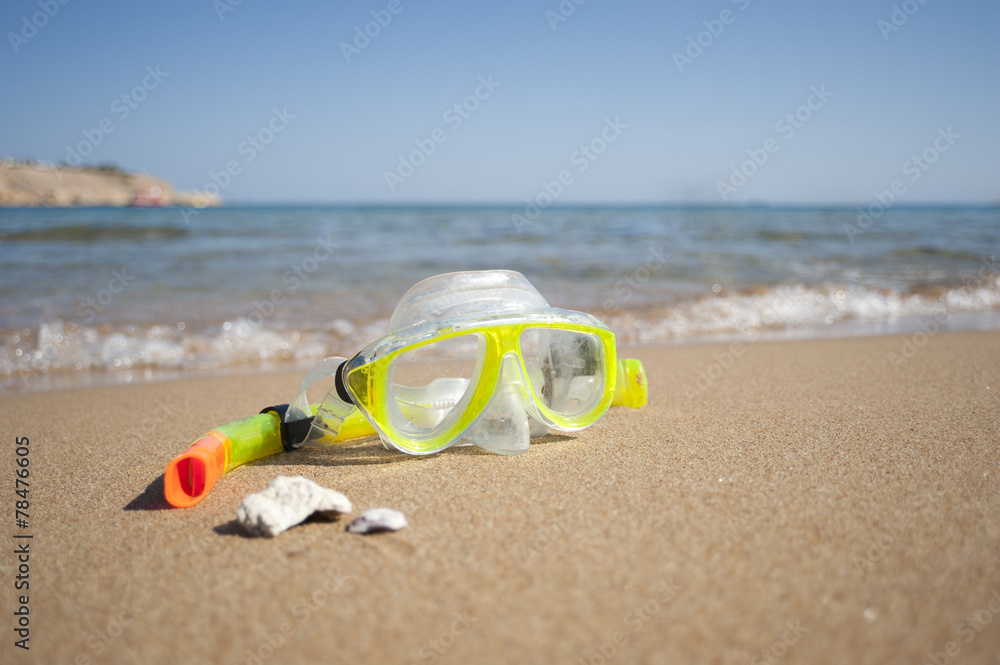 Obraz premium Snorkeling mask