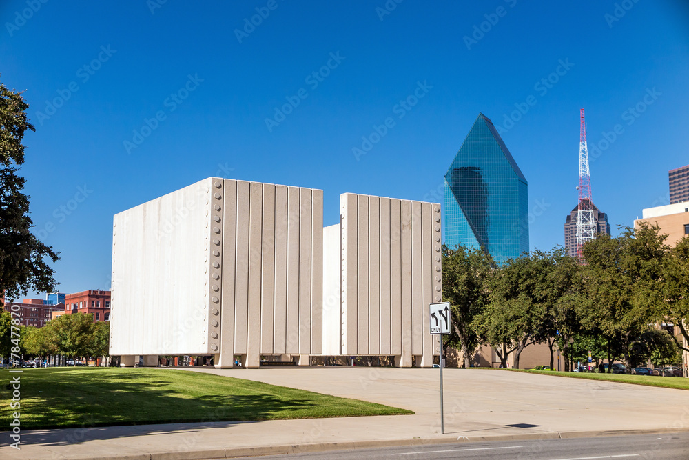 John F. Kennedy Memorial Plaza in Dallas Stock Photo | Adobe Stock