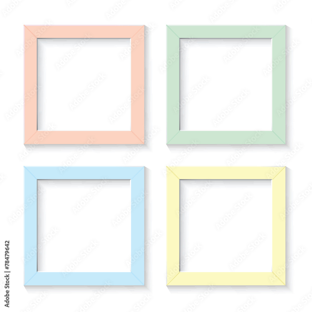 white frame set white frame set