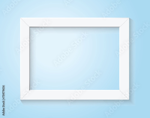 white frame