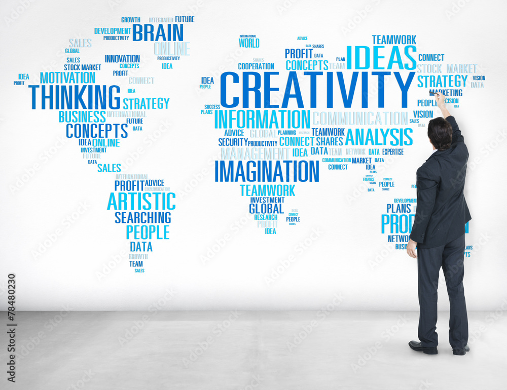 Creativity Artistic Imagination Inspiration Innovation Concept Creativity Artistic Imagination Inspiration Innovation Concept
