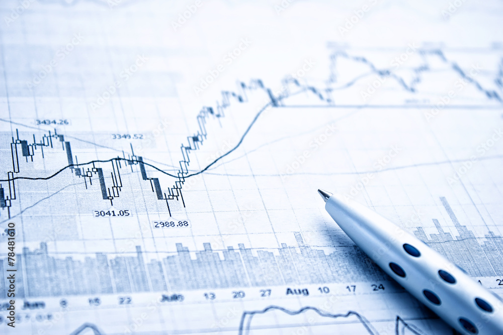 Showing business and financial report Showing business and financial report