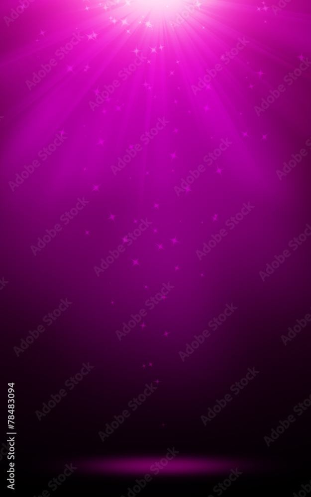 Fototapeta premium Magie Hintergrund pink