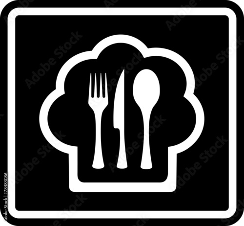 black cooking icon