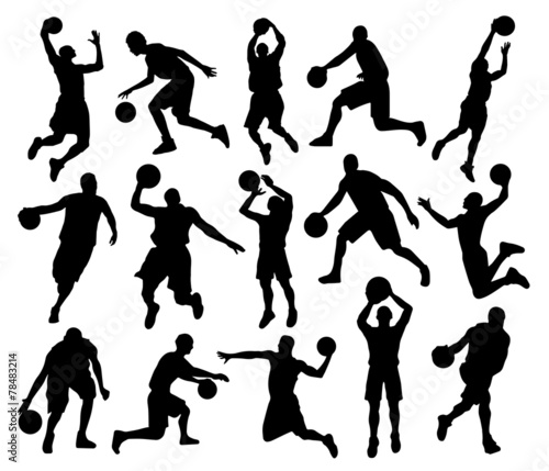 Basketball Silhouettes