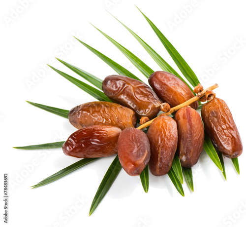 Bunch of date fruits