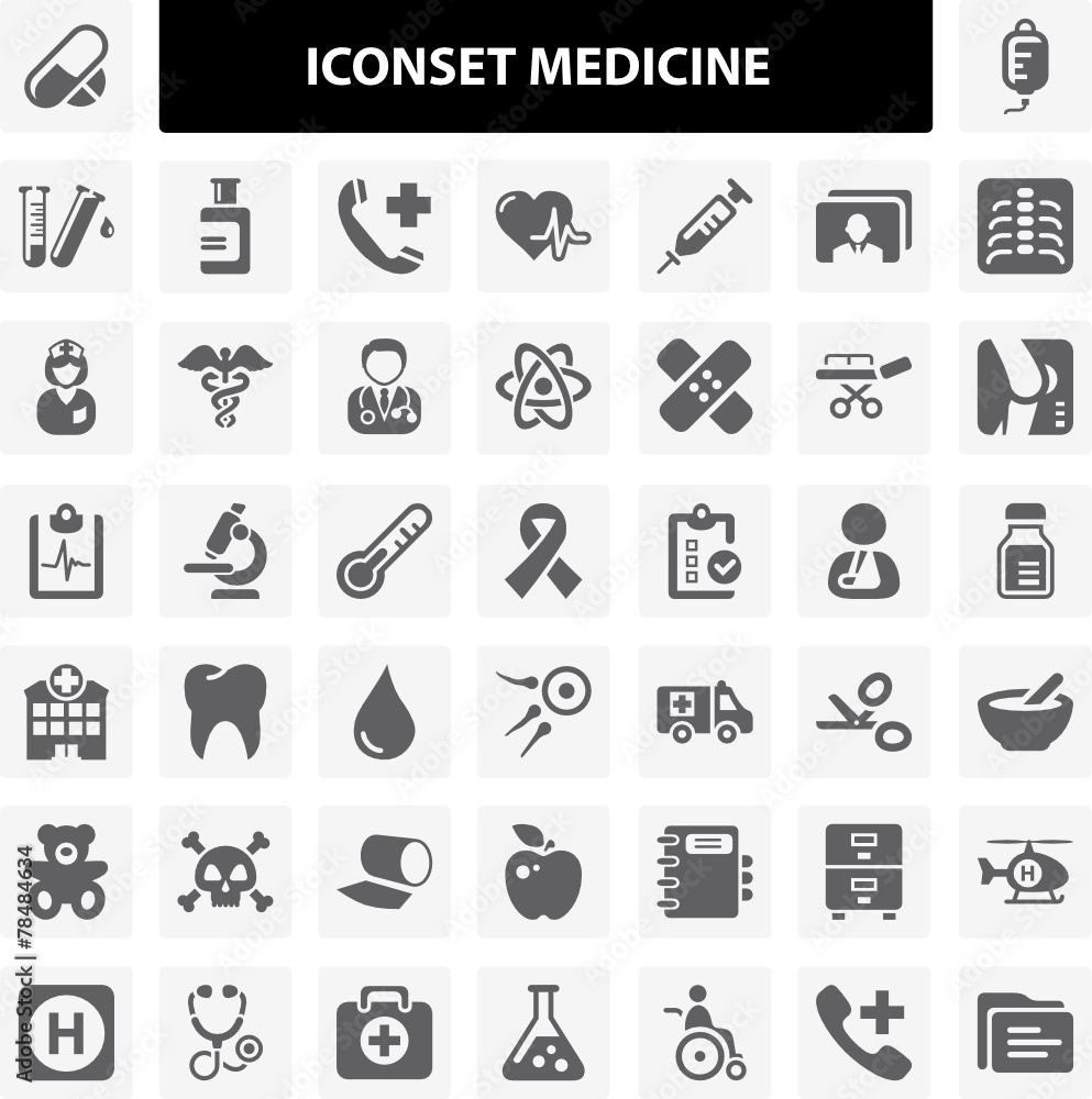 Iconset Medicine Iconset Medicine