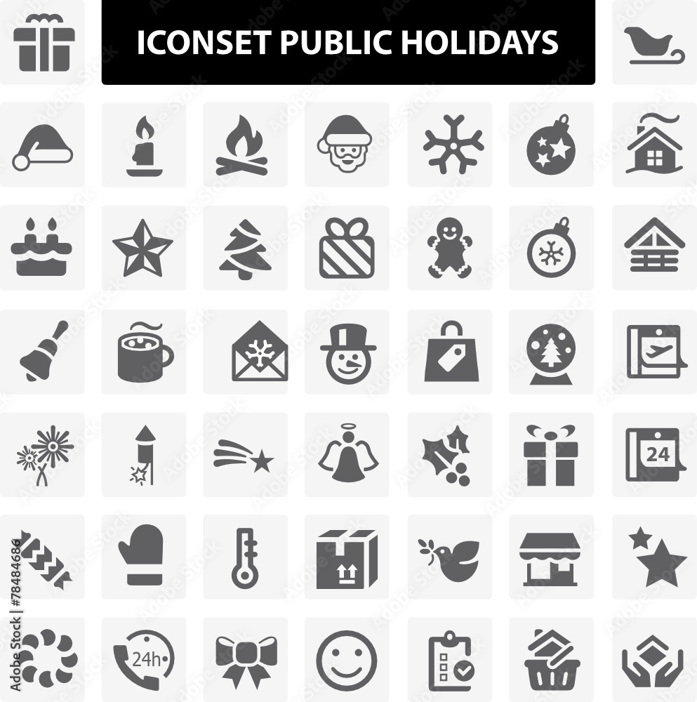 Iconset Public Holidays