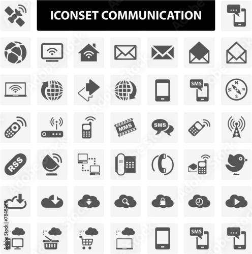 Iconset Communication