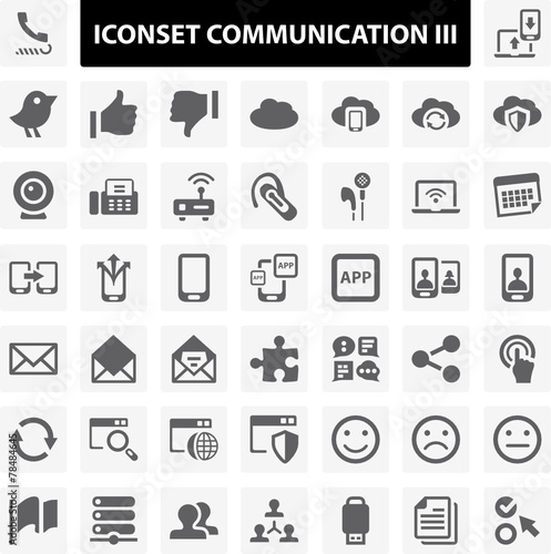 Iconset Communication 3