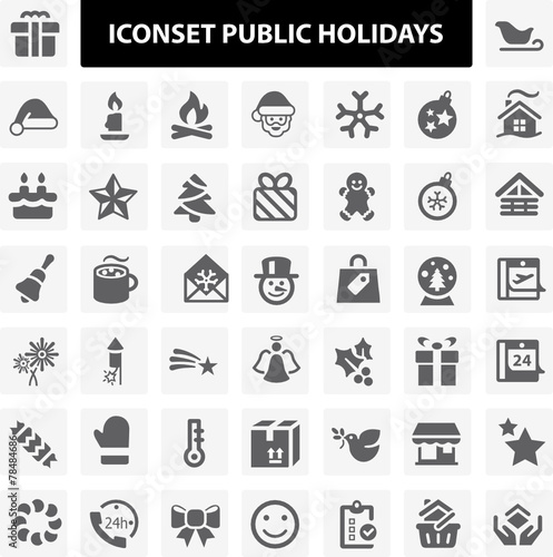 Iconset Public Holidays