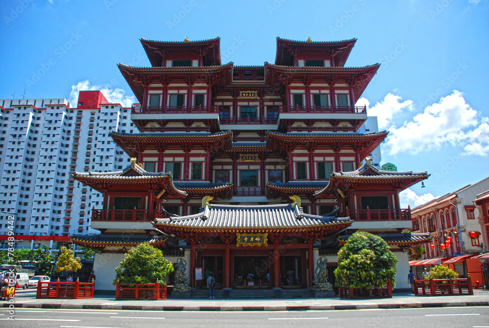 Fototapeta premium The Buddha Tooth Relic Temple