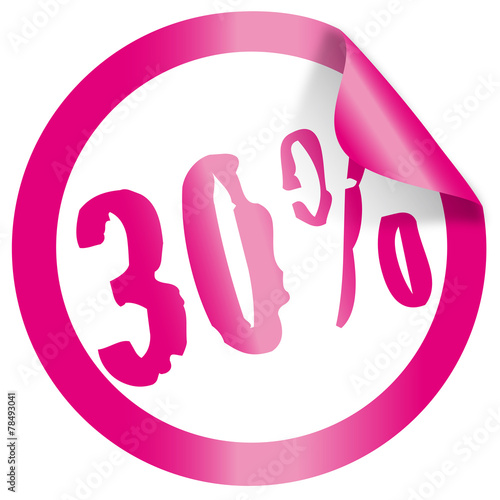 sticker / button 30%