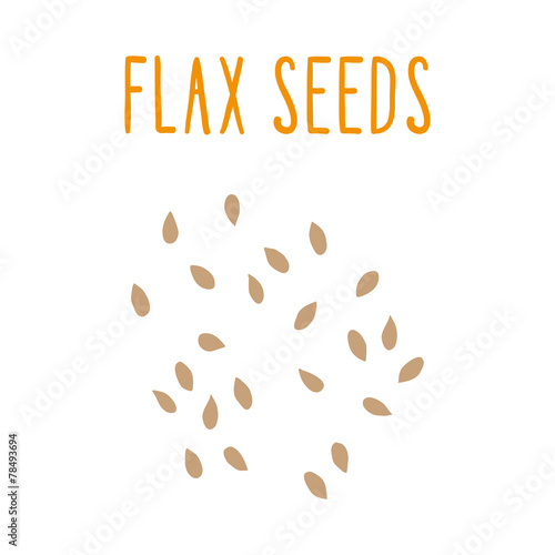 Flax seeds.