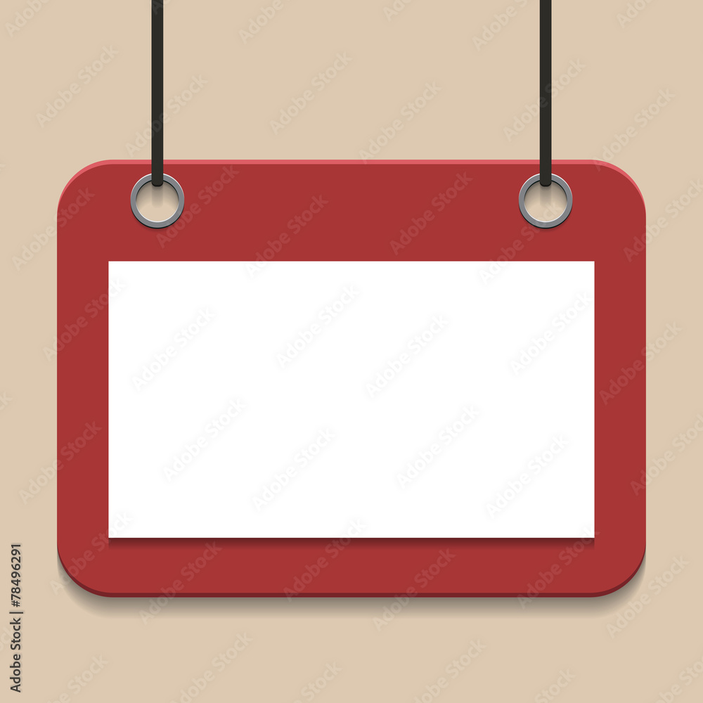 Fototapeta premium Blank ad