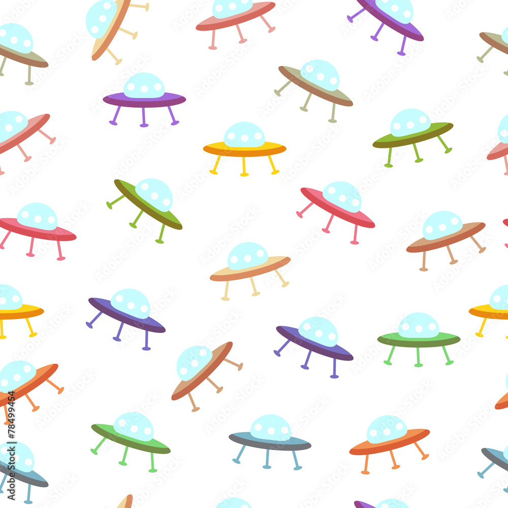 Pattern with UFO