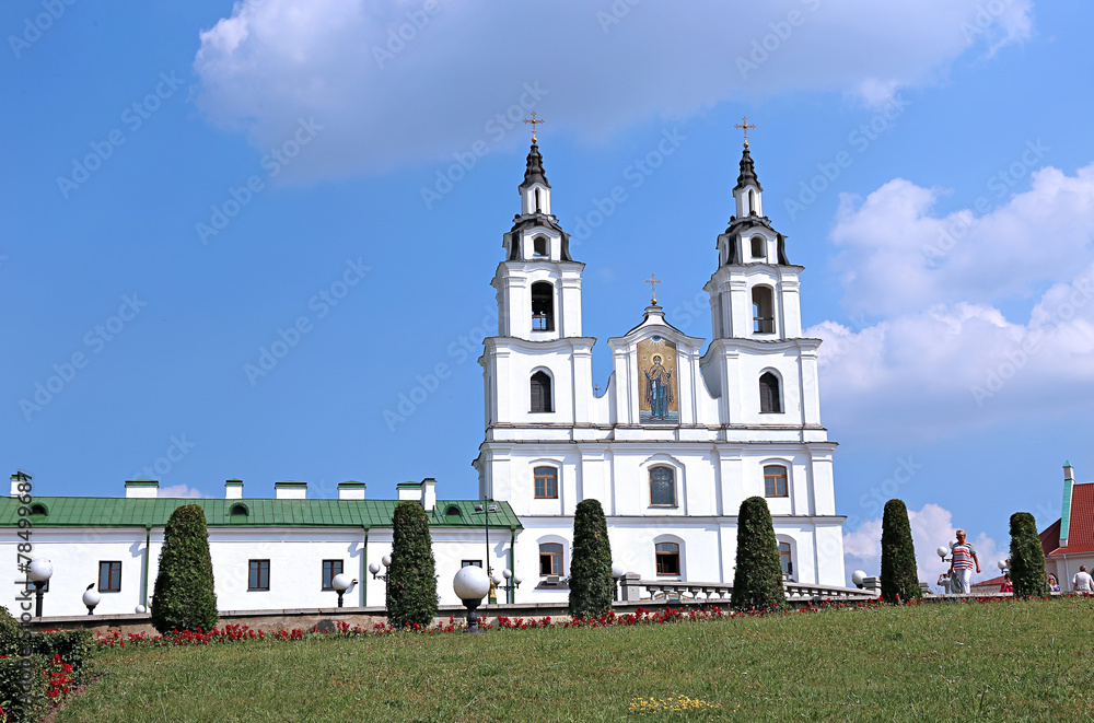 Fototapeta premium Holy Spirit Cathedral in Minsk