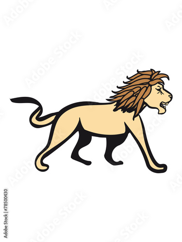 Lion proud king africa