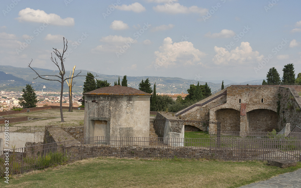 Fort Belvedere in Florence, Italy Fort Belvedere in Florence, Italy