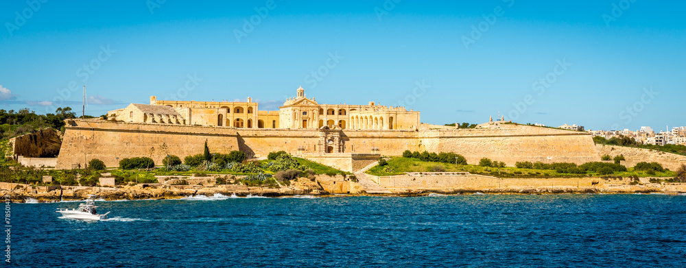 Obraz premium Fort Manoel à La Valette, Malte