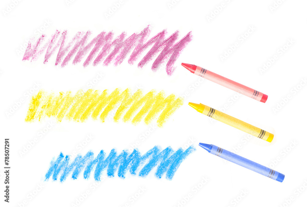 color pencils and hand drawn sketch on white paper color pencils and hand drawn sketch on white paper