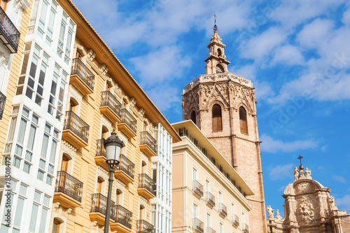 Miguelete Turm der Kathedrale von Valencia, Spanien