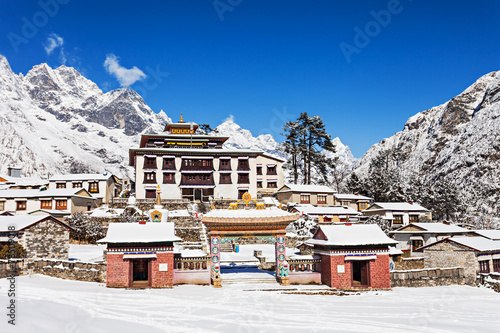 Tengboche Monastery, Nepal photo
